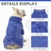 KUSDOW Dog Sweater for Large Medium Small Dogs, Turtleneck Cable Knitwear Pet Cold Weather Coats with Leash Hole, Warm Winter Pullover Clothes for Bulldog KU-C04-Blue-S-M-L-XL KUSDOW Dog Sweater for Large Medium Small Dogs, Turtleneck Cable Knitwear Pet Cold Weather Coats with Leash Hole, Warm Winter Pullover Clothes for Bulldog KU-C04-Blue-S-M-L-XL