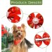KUDSOW 20pcs Christmas Dog Hair Bows with Alligator Clips for Small Medium Dogs Bowknot Hair Clips Cat Puppy Yorkshire Grooming Hair Accessories for Xmas KU-HB5-Christmas KUDSOW 20pcs Christmas Dog Hair Bows with Alligator Clips for Small Medium Dogs Bowknot Hair Clips Cat Puppy Yorkshire Grooming Hair Accessories for Xmas KU-HB5-Christmas